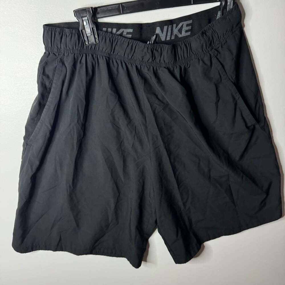 Nike Men's Large Essential Woven Athletic Performance Shorts with Logo Waistband